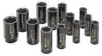 Ingersoll Rand SK4H13L 1/2-Inch Drive 13-Piece SAE Deep Impact Socket Set