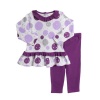 ABSORBA Baby-Girls Infant Girls Two Piece Tunic Legging Set