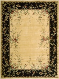 Nourison Rugs Chambord Collection CM03 Beige Rectangle 7'6 x 9'6 Area Rug