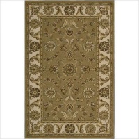 Nourison India House IH68 Area Rug - Olive Size - 3.6 x 5.6 ft.