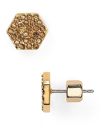 Add a dose of shine to your look with these MARC BY MARC JACOBS pave stud earrings. Pull your hair back into a sleek pony to showcase this shimmering style.