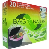 Indaco Manufacturing 41201 Bag-To-Nature Compostable Bag And Liner