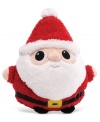 Gund's Jeepers Peepers Santa is up to his eyes in holiday cheer, with a short, squat body and soft, fuzzy feel that's just calling for snuggles.