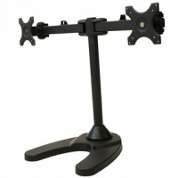 Dual Freestanding Monitor Stand for Widescreen Monitors Up to 24