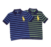 Polo Ralph Lauren Boys Big Pony Striped Polo (2 Colors)