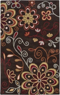 Surya ATH-5037 Athena Chocolate 10-Feet by 14-Feet Area Rug