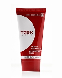 For all skin types. Task Essential Pure Instant White Clay Purifying Face Mask gently regulates any excess sebum.Closing the pores, smoothing the grain, it doesn't dehydrate your skin.Enriched with molecules of Oxygen.Excellent after using Task Essential New Skin Exfoliant. Hypoallergenic.