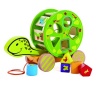 Hape Eco Pull-Along Shape Sorting Turtle