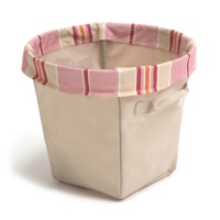 neatfreak 7100-JD2 neatKids Round Storage Bin with Handles, Beige