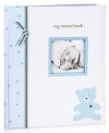 Pearhead Lil' Peach Bear Babybook, Blue