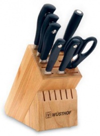 Wusthof 8518Grand Prix II 8-Piece Knife Set with Block