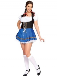 Roma Women's 1Pc. Serving Wench Costume