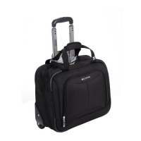 Delsey Luggage Helium Fusion 3.0 Trolley Bag, Black, 17x6.5x13