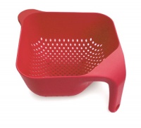 Joseph Joseph Large Square Colander, Red