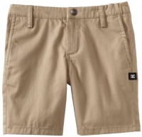 DC Apparel - Kids Boys 2-7 Dc Chino Short, Khaki, 6/Medium