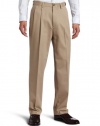 Geoffrey Beene Men's Chino Double-Pleat Pant