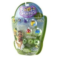 Squinkies Disney Fairies 9-Piece Bubble with Tiny Toys Series 1