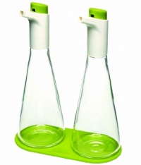 Joseph Joseph Flo Oil and Vinegar Set, Green