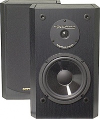 BIC America DV62si Bookshelf Speakers (Pair, Black)