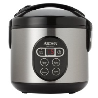 Aroma ARC-914SBD 8-Cup (Cooked) Digital Rice Cooker and Food Steamer