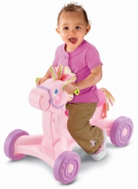 Fisher-Price Brilliant Basics Roll-Along Musical Pony