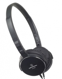 Audio Technica ATHES55BK On-Ear Headphones, Black