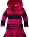 Splendid Littles Baby-girls Newborn Cambridge Mixed Stripe Dress, Raspberry, 6-12 Months