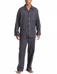 Derek Rose Men's Lightweight Flannel Classic Pajama Set