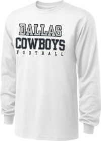 Dallas Cowboys White Practice Long Sleeve T-Shirt