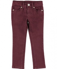 GUESS Kids Girls Full-Length Daredevil Skinny Jeans, PLUM (8)