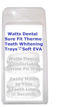 Watts Dental Comfort Fit Teeth Whitening Trays - 4 Trays - 2 Complete Sets