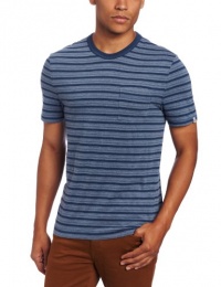 Original Penguin Men's Overdyed Heather Stripe Tee