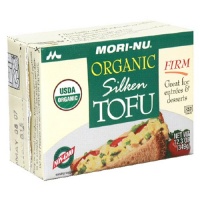 Morinu Organic Firm Tofu, Silken, 12.3-Ounce Packages (Pack of 12)