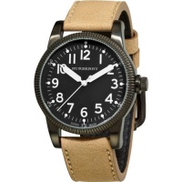 Burberry Men's BU7806 Military Black Dial luminous Hands Watch