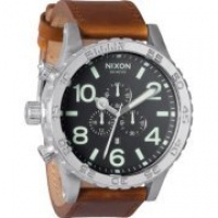 Nixon Mens 51-30 Chrono Leather Watch