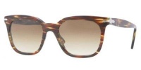 Sunglasses Persol PO2999S 938/51 GREEN STRIPED BROWN CRYSTAL BROWN GRADIENT