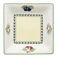 Villeroy & Boch French Garden 8-1/2-Inch Square Rim Soup Bowl, Set of 6