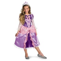 Princess Tangled Rapunzel Shimmer Deluxe Costume