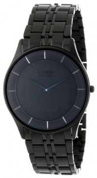 Citizen Men's AR3015-53E Eco-Drive Stiletto Black Ion-Plated Watch