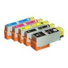 MPC Direct Remanufactured Epson T273XL 5 Pack Ink Cartridges: 1 each of Black / Photo Black / Cyan / Magenta / Yellow