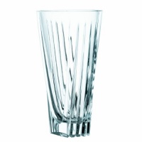 Nachtmann Art Deco 11-Inch Crystal Vase