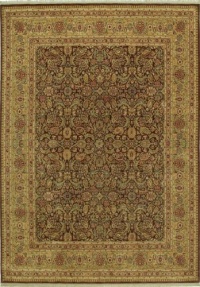 Shaw Living Beaufort Rug, 2-Feet 6-Inch by 8-Feet, Brown