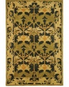 Safavieh Anatolia Collection Handmade Rug, Navy/Sage, 8' x 10'