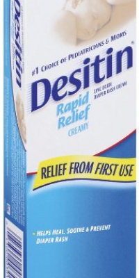 Desitin Rapid Relief Creamy, 4 Ounce (Pack of 2)