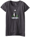 NBA Minnesota Timberwolves Center Logo Women's T-Shirt