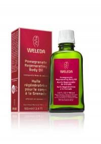 Weleda Regenerating Body Oil, Pomegranate, 3.4 Ounce