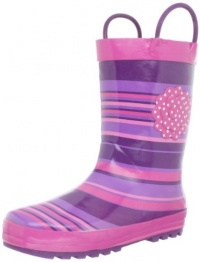 Western Chief Olivia Rain Boot (Toddler/Little Kid/Big Kid),Purple,13 M US Little Kid