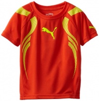 Puma - Kids Boys 2-7 Toddler Acceleration Tee, Orange, 4T