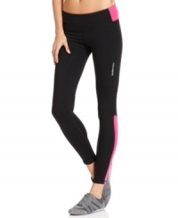 Add some style to your workout with these colorblocked active leggings from Calvin Klein Performance!