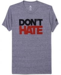 Get your message across with this graphic t-shirt from adidas.